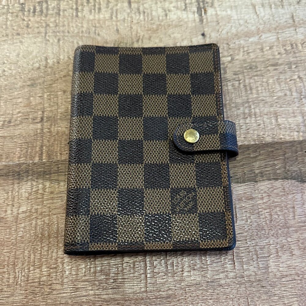 Louis Vuitton Damier Ebene Agenda PM